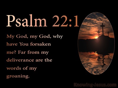 Psalm 22:1 My God  My God  Why Have You Forsaken Me (pink)